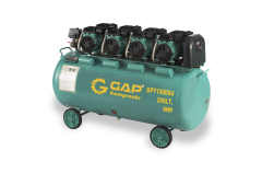 GAP Kompresör 200 lt 8 Hp Yüksek Emişli-Hızlı Sessiz-Yağsız Hava Kompresörü GPY1500X4
