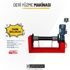 Gebamax BMDY3220 220 Volt Hayvan Deri Yüzme Makinesi