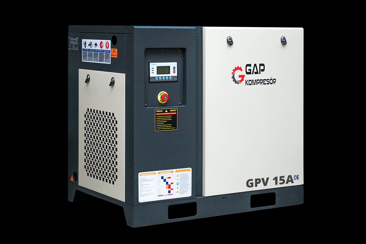Gap Kompresör Gpv15A 500 Litre 15 Hp Hava Kompresörü Vidalı Kompresör