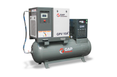 Gap Kompresör Gpv10a-Set 500 Litre 10 Hp Hava Kompresörü Vidalı Kompresör Seti