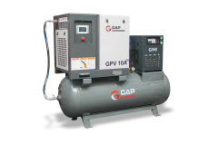 Gap Kompresör Gpv10a-Set 500 Litre 10 Hp Hava Kompresörü Vidalı Kompresör Seti