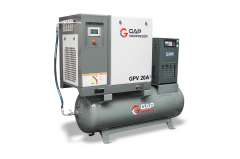Gap DepoÜstüGpv20A 500 Litre 20 Hp Depo Üstü Vidalı Hava Kompresörü