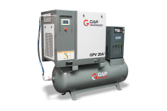 GAP Kompresör 500 Litre 20 Hp Depo Üstü Hava Vidalı Kompresörü