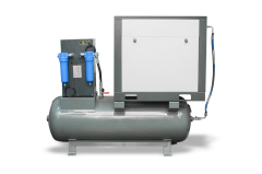 Gap Kompresör DepoÜstüGpv20A 500 Litre 20 Hp Depo Üstü Vidalı Hava Kompresörü