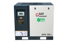 Gap Kompresör Gpv15E 500 Litre 15 Hp İnvertörlü Vidalı Hava Kompresörü