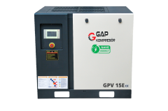 Gap Kompresör Gpv15e 500 Litre 15 Hp Hava Kompresörü İnvertörlü Vidalı Kompresör