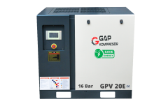 GAP Kompresör 16 BAR İnvertörlü Gpv 20E 500 Lt 20 Hp 16 BAR İnvertörlü Vidalı Hava Kompresör