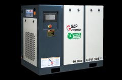 Gap Kompresör 16BarGpv30E 1000 Litre 30 Hp 16 BAR İnvertörlü Vidalı Hava Kompresörü