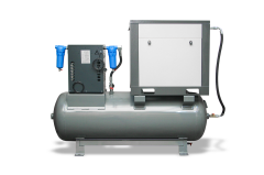 Gap Kompresör DepoÜstüGpv15E 500 Litre 15 Hp Depo Üstü İnvertörlü Vidalı Hava Kompresörü