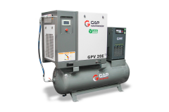 GAP Kompresör Depo Üstü İnvertörlü Gpv 20E 500 Lt 20 Hp Depo Üstü İnvertörlü Vidalı Hava Kompresör