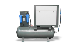 Gap Kompresör DepoÜstüGpv20E 500 Litre 20 Hp Depo Üstü İnvertörlü Vidalı Hava Kompresörü