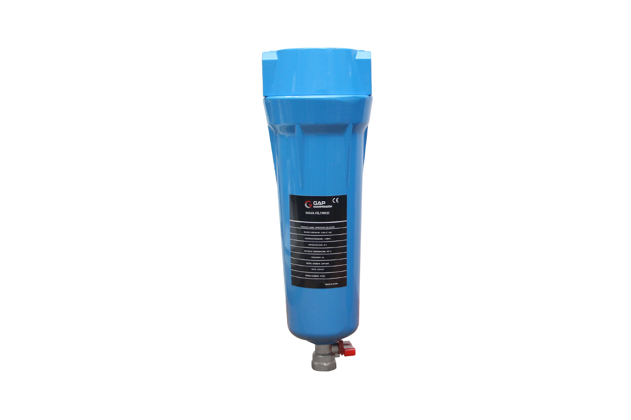 Gap Kompresör GPF1800 3/4'' Hava Kompresörü Su Tutucu Filtresi