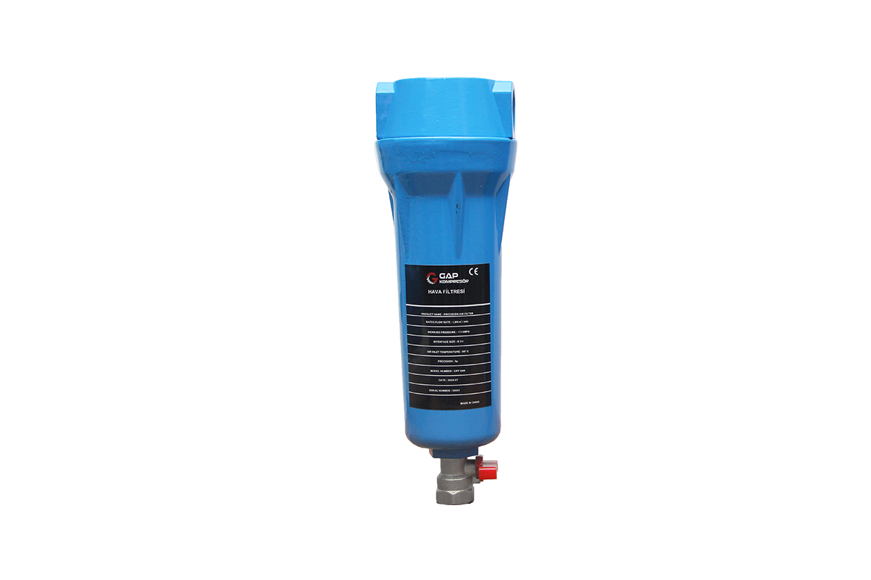 Gap Kompresör GPF3700 1-1/2'' Hava Kompresörü Su Tutucu Filtresi