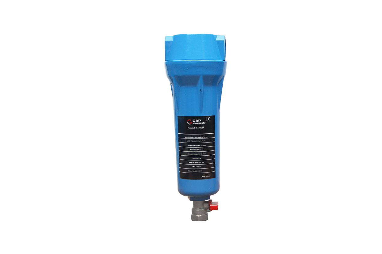 Gap Kompresör GPF3700 1-1/2'' Hava Kompresörü Su Tutucu Filtresi