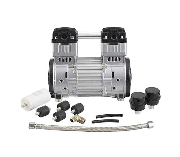Gap Kompresör G1100W 1,5 hp Yağsız Sessiz Kompresör Kafası - Motoru