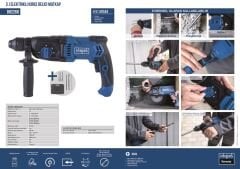 Scheppach DH2260 3J Elektrikli Kırıcı Delici