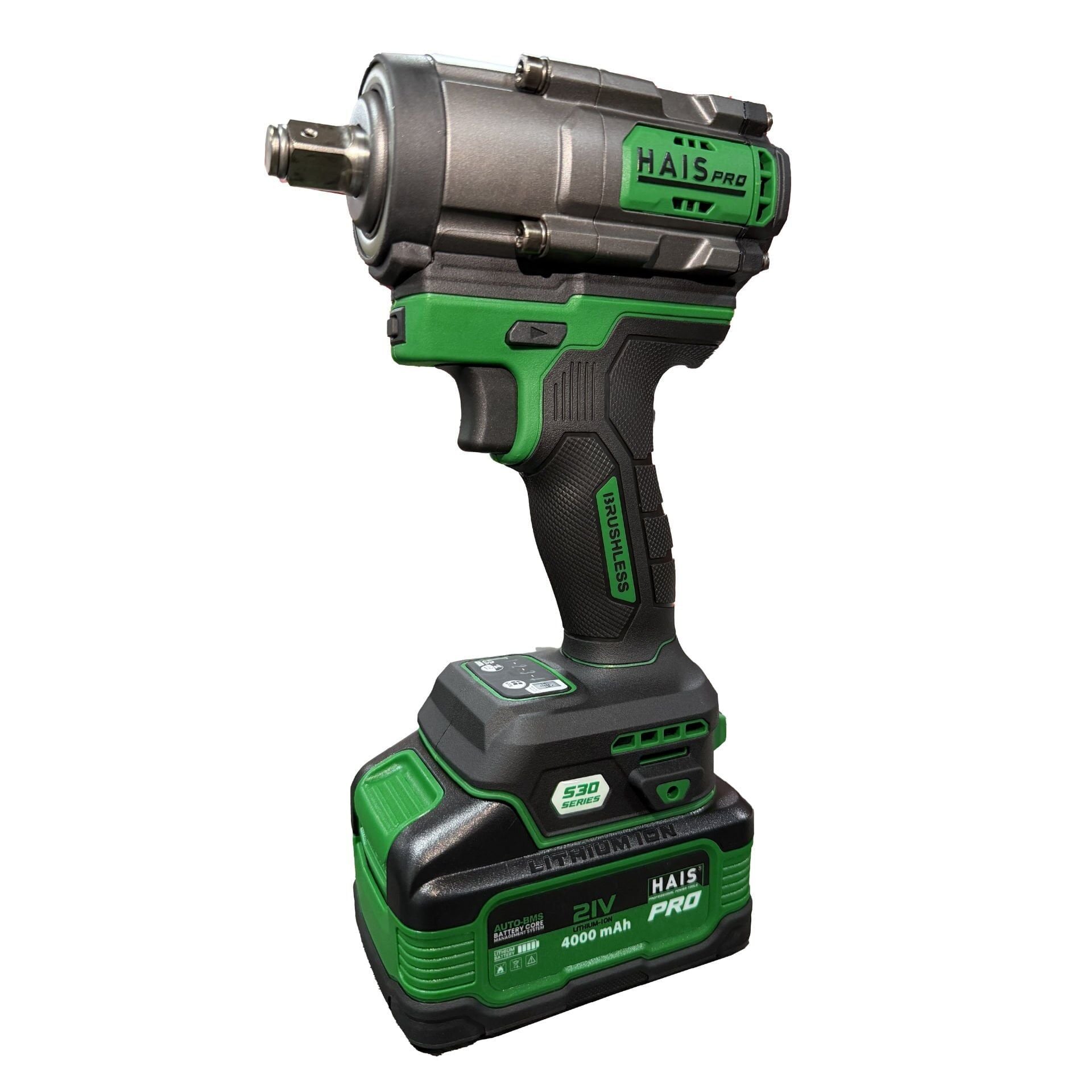 Hais Pro Haispro RB-1010 Profesyonel Darbeli 1100 Nm 21 V 4 Ah S30 Akülü Somun Sıkma - Sökme