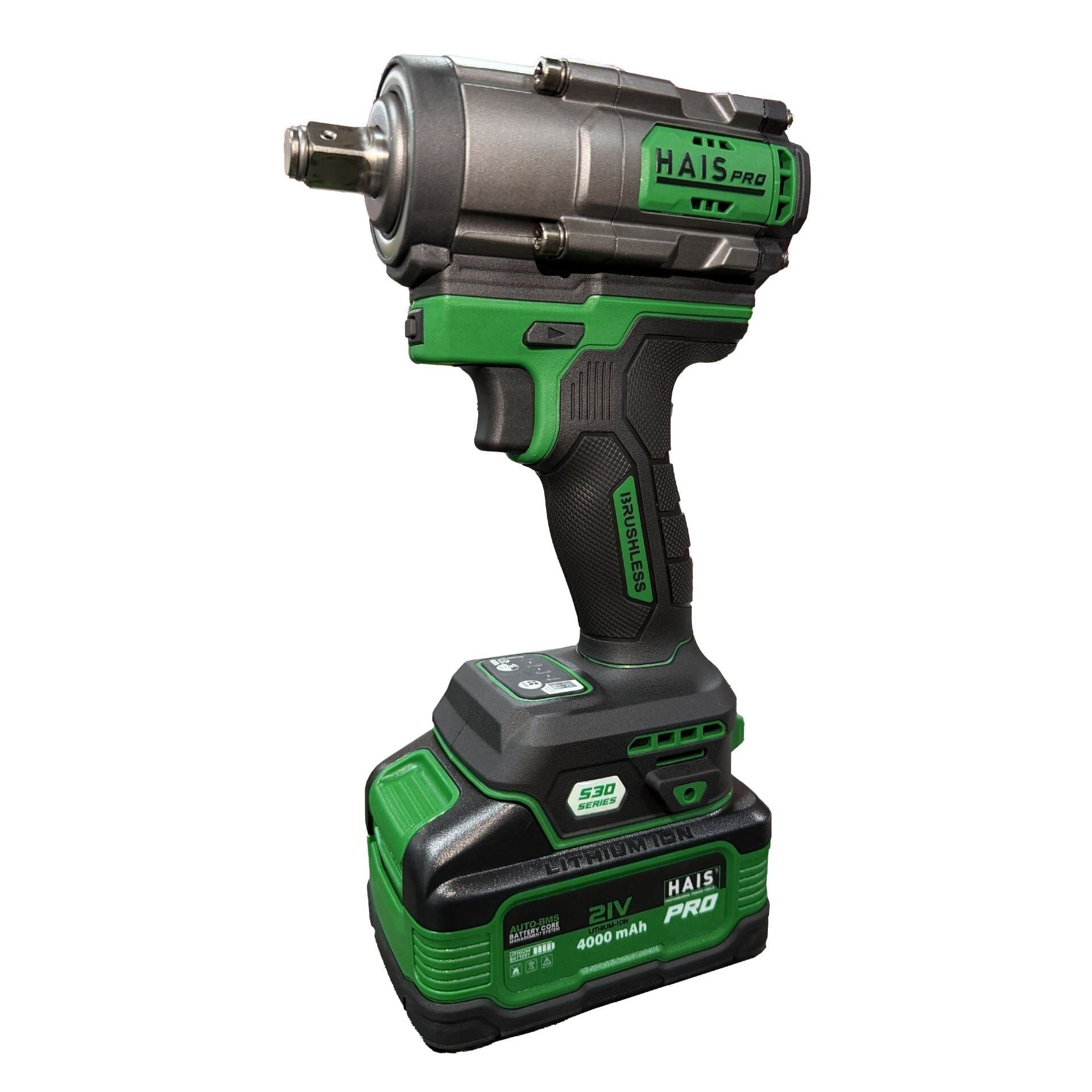 Hais Pro Haispro RB-1009 Profesyonel Darbeli 850 Nm 21 V 4 Ah S30 Akülü Somun Sıkma - Sökme