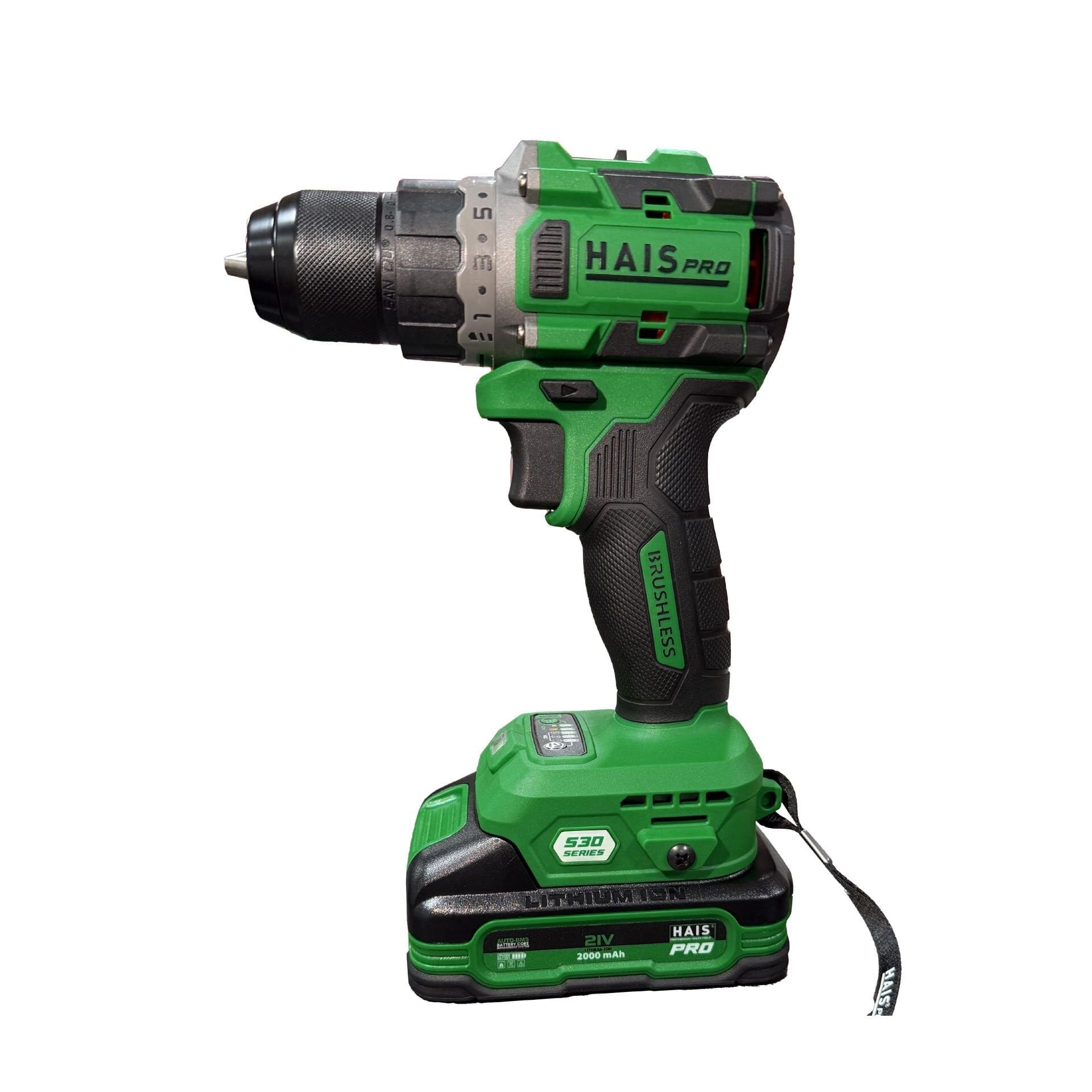 Hais Pro Haispro RB-2201 Profesyonel Darbesiz 60 Nm 21 V 2 Ah S30 Akülü Vidalama Matkap