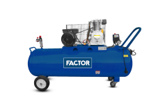 Factor 3 Hp 200 Litre Hava Kompresörü AC200 Yağlı Pistonlu Kompresör