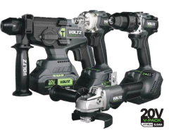 Voltz VZ20-4Kit 4ü1 Arada 20 V 5 Ah 4'lü Akülü Set