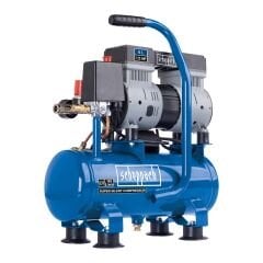 Scheppach Hc08Si Hava Kompresörü 1,5 Hp 6 Litre Yağsız Sessiz Kompresör