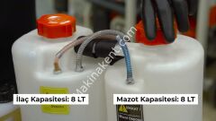 Baco BC-188 Termal Benzinli 8+8 Lt Sisleme İlaçlama Makinesi