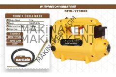 Deco-Flex 230C W Tip Beton Vibratörü DFW-YF3000